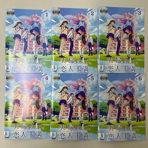 夫婦以上、恋人未満。 DVD 全6巻 全巻セット レンタル落ち