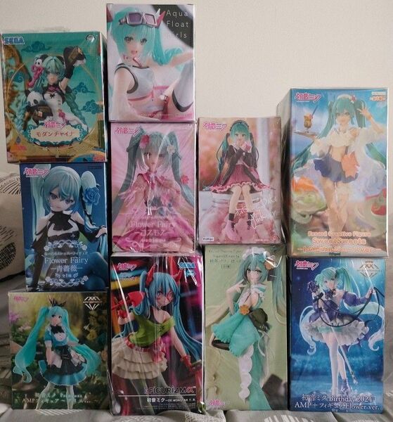 初音ミク プライズ フィギュア 10点