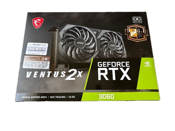 Msi GeForce RTX3060 VENTUS 2X 12G