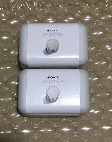 SONY WF-1000XM5 新品未開封 シルバー 2個セット 保証書有り キャンペーン未応募