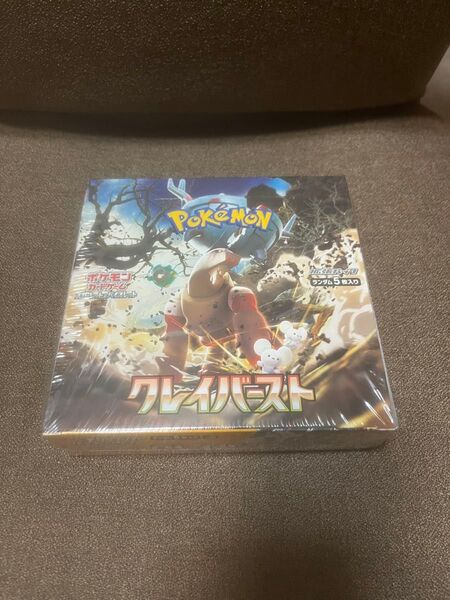 ポケモンカードゲーム クレイバースト 1BOX シュリンク付き