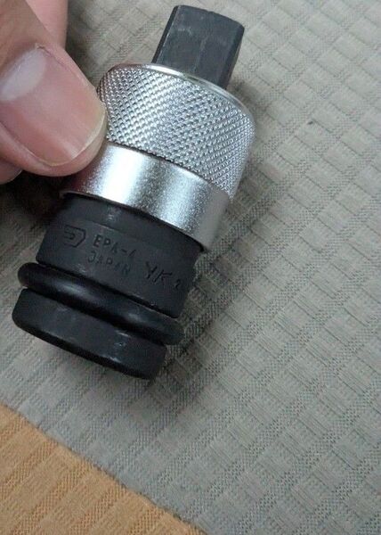 トップ工業 EPA-4 (TOP) インパクト用 ワンタッチ アダプター ジョイント 差込角12.7㎜ スライドロック