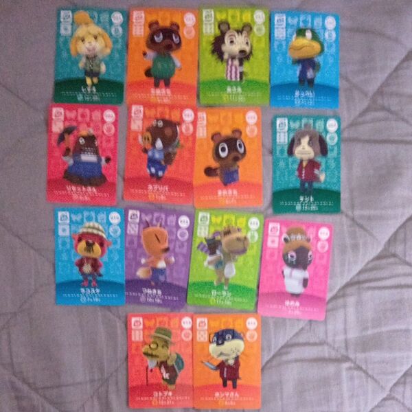 あつまれどうぶつの森 amiiboカード 14枚セット