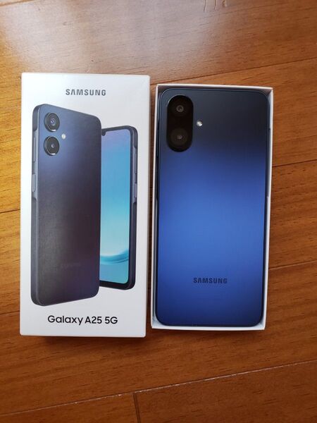 お得セット Galaxy A25 5G SC-53F ブラック SIMフリードコモ docomo端末 画面、カメラ保護ケース付き