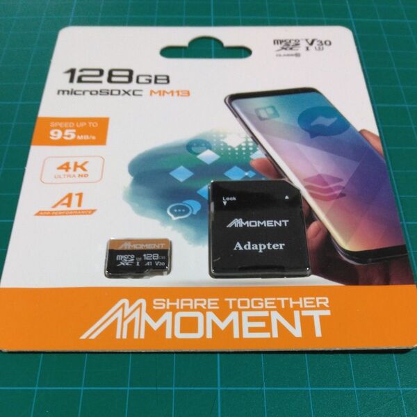 microSDカード 128GB SDアダプタ付