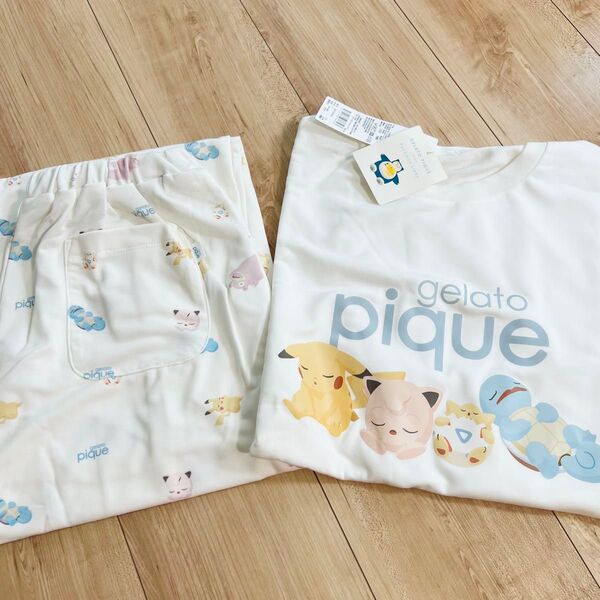【新品未使用】ジェラピケ ポケモン 上下セット