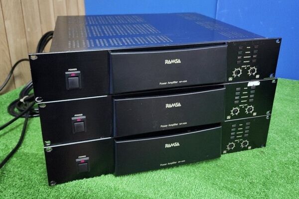 Z400前★オーディオ機器◆PanasonicパナソニックjuRAMSAラムサ WP-H240 2チャンネル3台