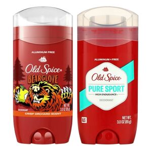 Old Spice デオドラント Bearglove & Pure Sport 2個セット