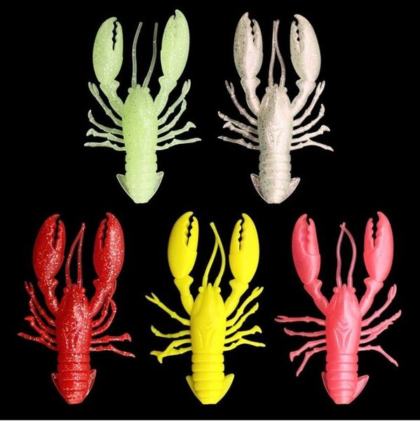 選べる 10本セット ザリガニ エビ タコ ワーム ワンナック デビルクロー