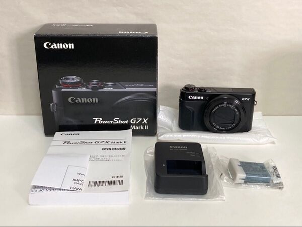 Canon PowerShot G7 X Mark II コンパクトデジタルカメラ
