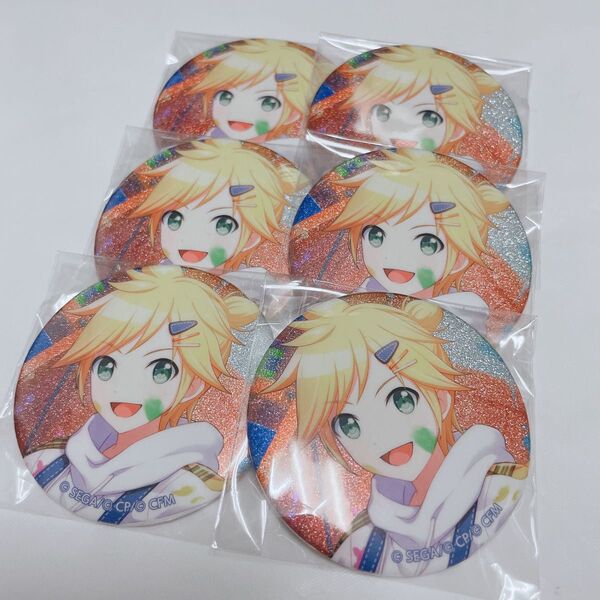 プロセカ グリッター缶バッジ レン