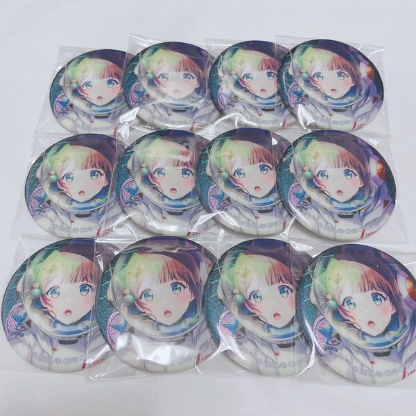 プロセカ グリッター缶バッジ 穂波