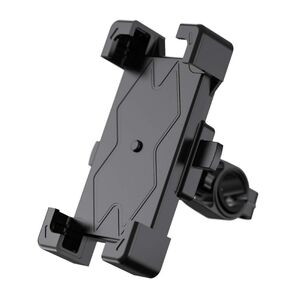 自転車用スマホ ホルダー 振り止め 防振 スマートフォンGPSナビゲーション 固定ブラケット 多機種対応 360度回転 操作簡単