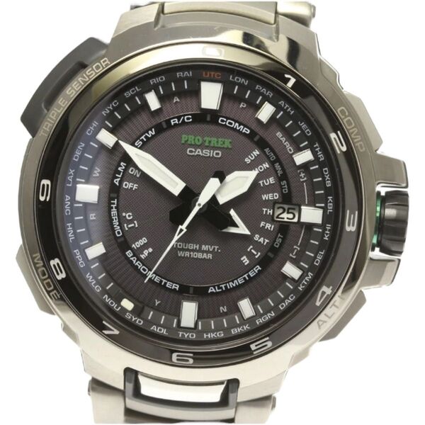 【希少】CASIO(カシオ)PRO TREK PRX-7000T-7JF “Manaslu” ソーラー電波 メンズ腕時計