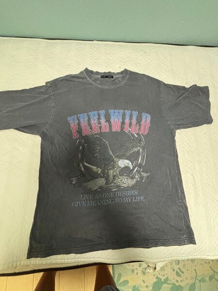 BIKE STAR ヴィンテージ風 イーグルTシャツ Y2K 古着 ストリート系