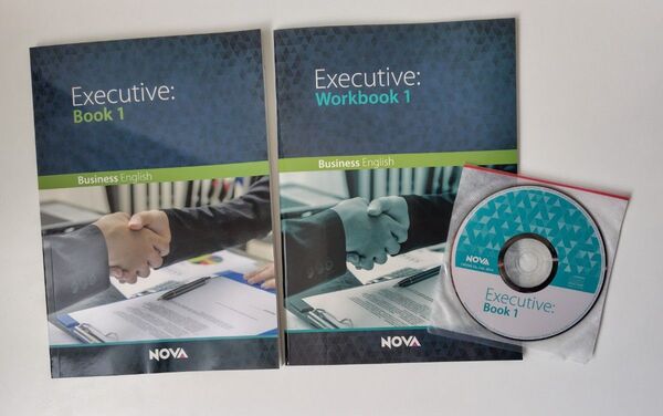 ビジネス英語 NOVA Executive Book 1 work book CD セット テキスト ワークブック 英会話 英語