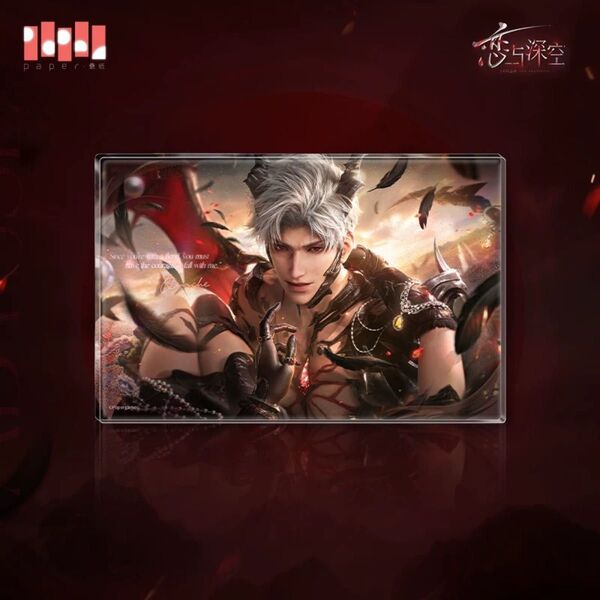 公式 恋と深空 シン アクスタ アクリルスタンド アクリルブロック アクブロ 深淵の色