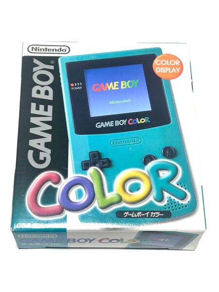 ゲームボーイカラー CGB-001 ブルー 本体 箱・説明書付き