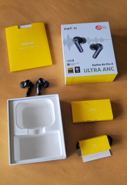 EarFun Air Pro 4 ULTRA ANC 完全ワイヤレスイヤホン