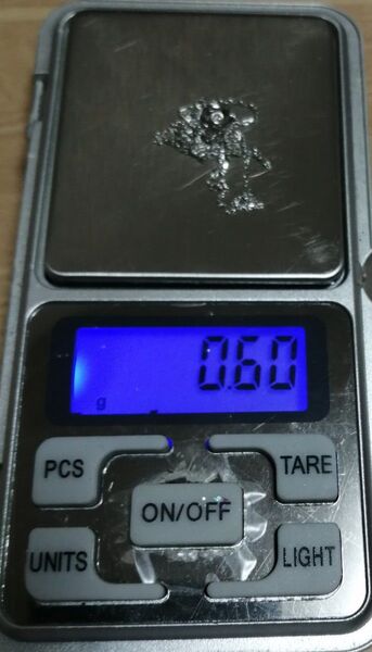 【値下不可】250640 k10 WG 約0.6g デザイン ネックレス チェーン