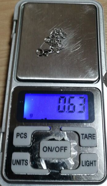 【値下不可】25066 k10 WG 約0.63g ベネチアン ネックレス チェーン