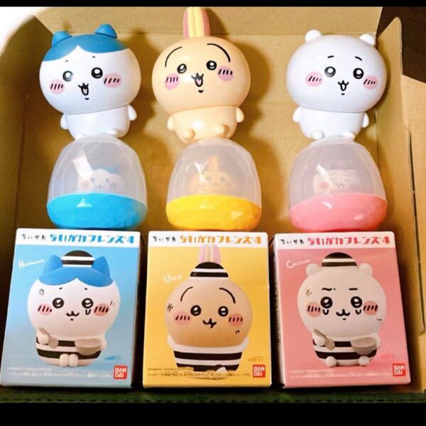 最終値下げ ちいかわ カプキャラ ジェムリーズ フレンズ4 うさぎ ハチワレ ガチャ