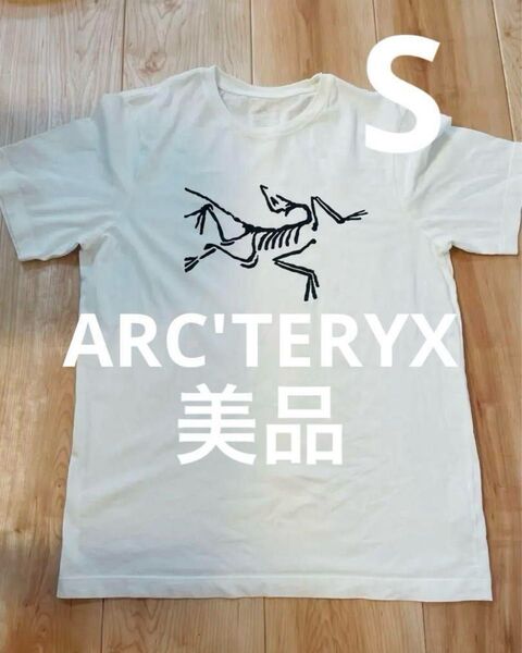 【当日または翌日発送】 アークテリクス Tシャツ S ロゴ ホワイト