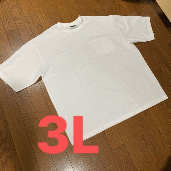 未使用 ワークマン 持続冷感ドライ ストレッチ半袖Tシャツ 3L