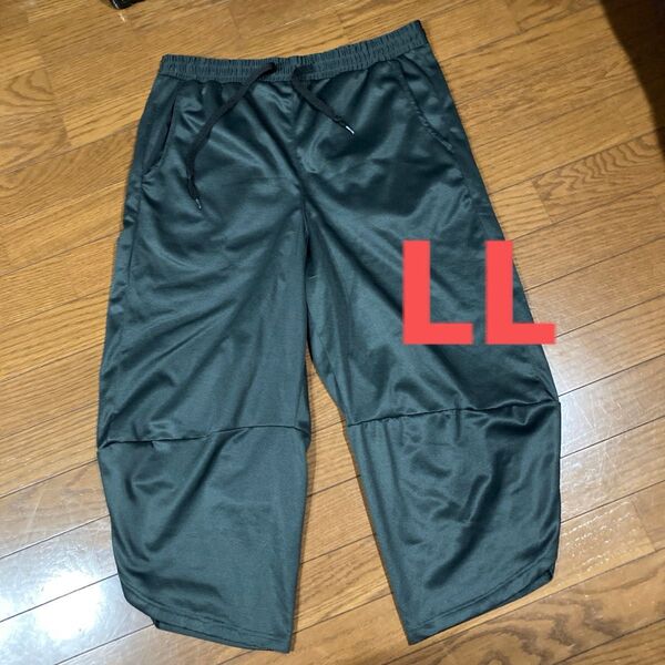 水曜までお値下げ!メンズ サルエルパンツ 七分丈パンツ ジャージパンツ ドライメッシュ LL