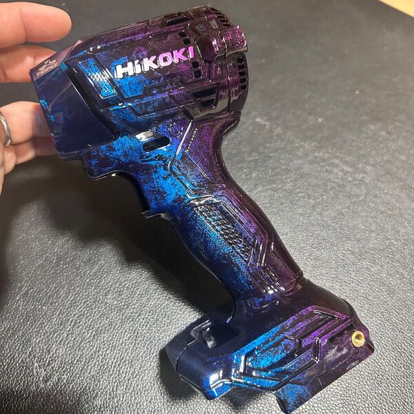 HiKOKI(ハイコーキ) 36V インパクトドライバー WH36DDハウジング ラップ塗装