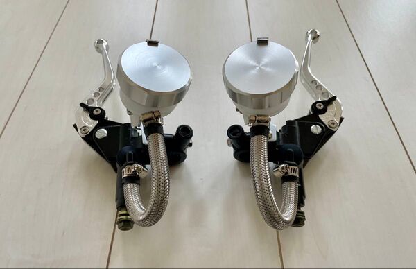 新品 別体タンクブレーキマスターシリンダー 削り出しレバー