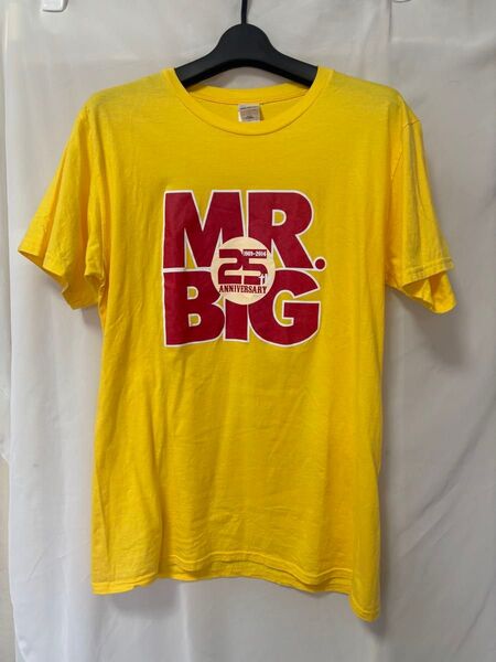 Mr.BIG ミスタービッグ バンド結成25周年記念Tシャツ 非売品 半袖 バンドTシャツ L