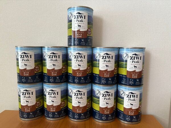 ZIWI Peak ジウィピーク 犬用 ビーフ 390g×11缶