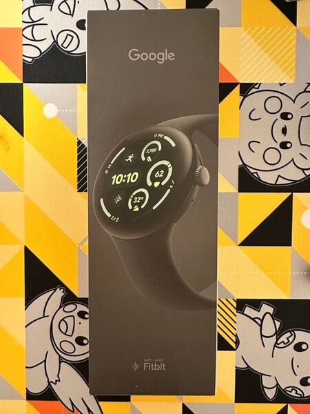 Google Pixel Watch3 45mm wifi Matte Blackアルミケース/Obsidianアクティブバンド