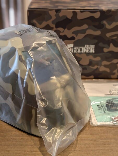 スズキット 自動遮光 溶接面 迷彩柄 新品未使用