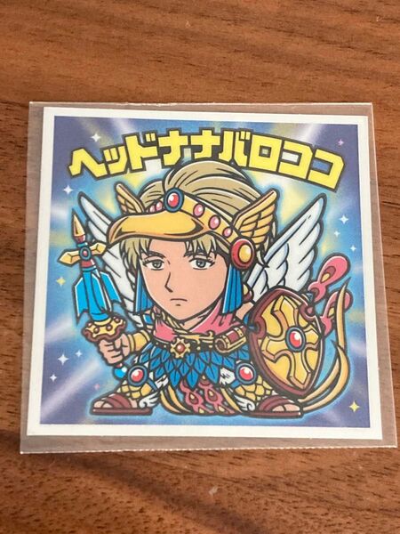 進撃の巨人マン 希望の翼 ヘッドナナバロココ ロッテオンライン限定 ビックリマン シール スリーブ入り