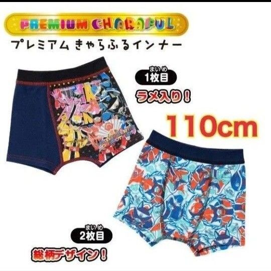 ボクサーパンツ ボクサーブリーフ 110cm 2枚組