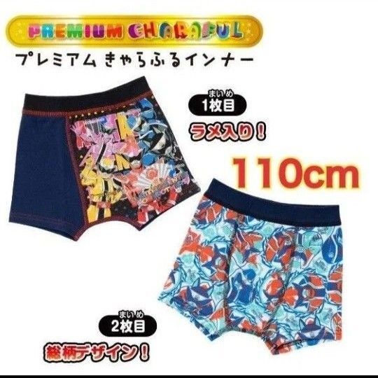 ボクサーパンツ ボクサーブリーフ 110cm 2枚組