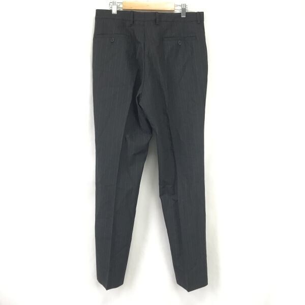 日本正規代理店タグ☆EMPORIO ARMANI/アルマーニ☆スラックス/パンツ【TG50/W84cm/股下87cm/黒ストライプ】ズボン/Pants/Trouser◇RBH929
