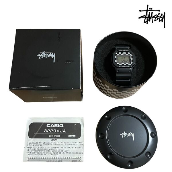 STUSSY × カシオ G-SHOCK フラグチェック DW-5600VT