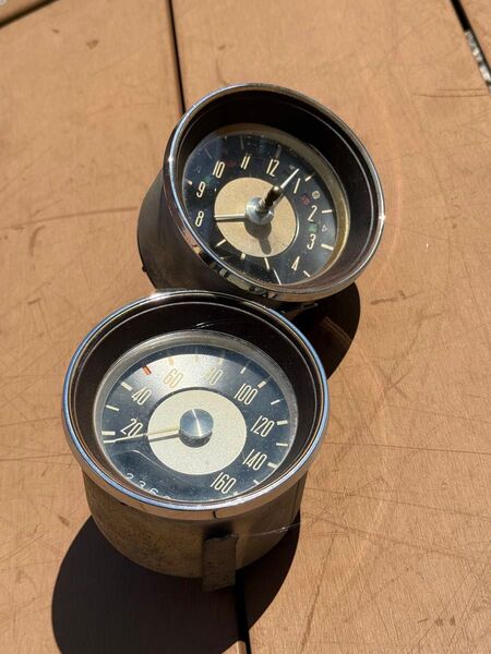 空冷vw 1969 カルマンギア計器盤 Karmann Ghia 空冷ビートル VDO タコメーター