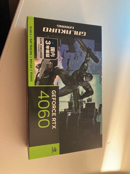玄人志向 NVIDIA GeForce RTX4060 美品
