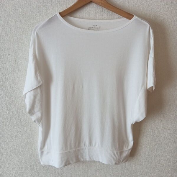MUJI 無印良品 オーガニックコットン ドルマンTシャツ