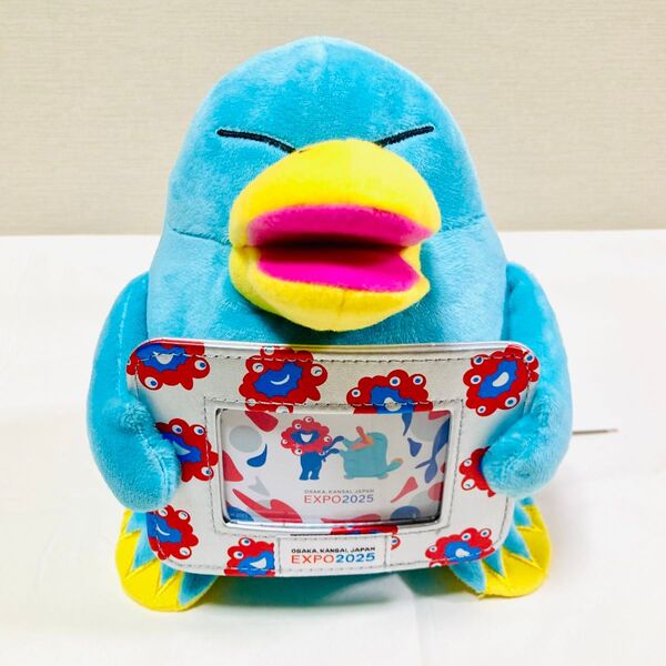 【送料無料】数量限定 万博記念ICOCA イコちゃんぬいぐるみ カードケース JR西日本×大阪関西万博コラボ (ICOCAなし)