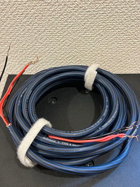 【中古】audioquest Type-4 / スピーカーケーブル 1本 4m