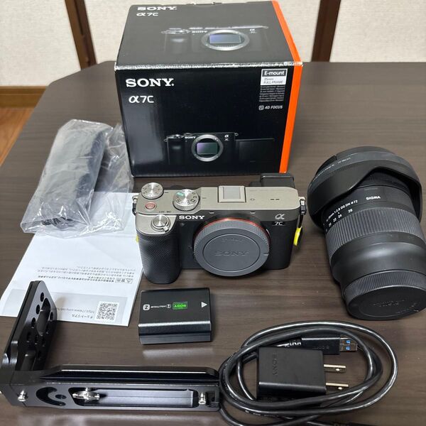 SONY α7C シルバー(Bodyのみ) / SIGMA16-28 mm F2.8