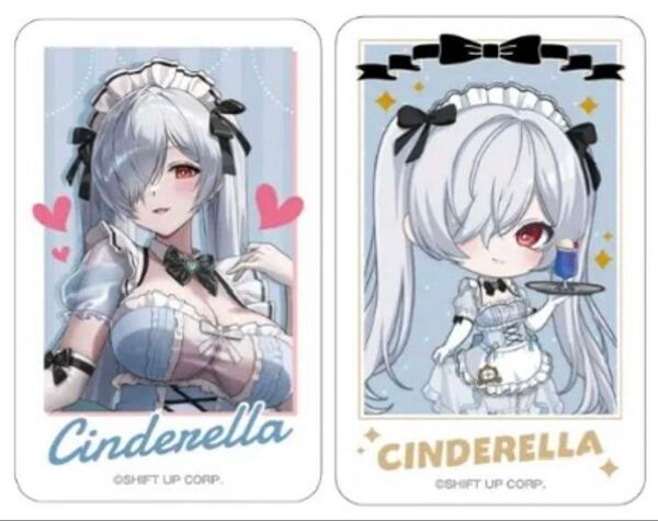 勝利の女神 NIKKE nikke and galleryカフェ フォトカード シンデレラ セット