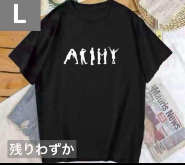 新品 bts BTS バンタン 防弾少年団 army プリントTシャツ