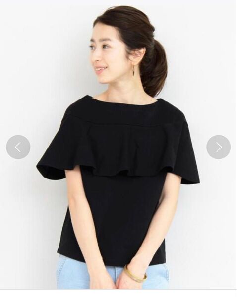 ユナイテッドアローズ BEAUTY&YOUTH UNITED ARROWS コットンケープフリルカットソー