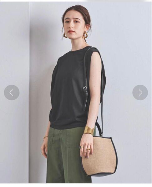 ユナイテッドアローズ UNITED ARROWS タックノースリーブカットソー